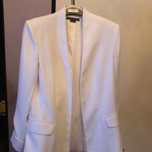 Theory white jacket great for summer